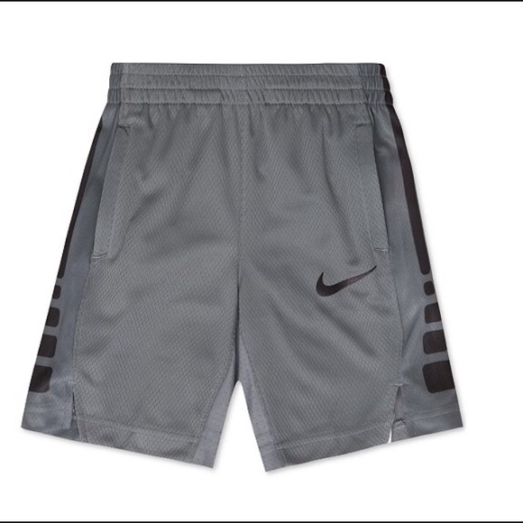 nike basketball shorts grey